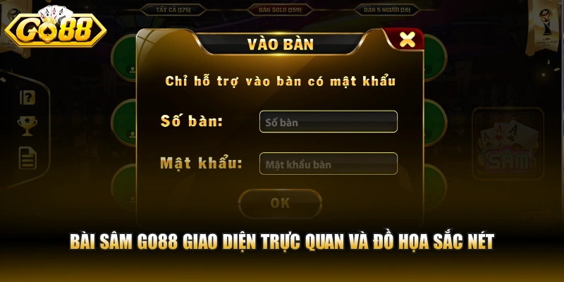 Bài Sâm – Tựa game bài chiến thuật đỉnh cao tại GO88 Bài Sâm GO88 giao diện trực quan và đồ họa sắc nét