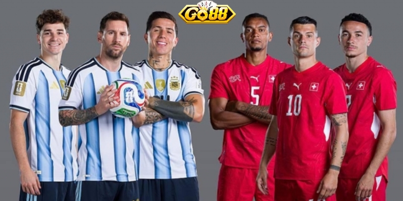 Soi Kèo Argentina vs Thụy Sĩ - Tứ Kết WC 2026 - 08h00 12/07 Kết quả đối đầu trước đây giữa tuyển Argentina và Thụy Sĩ